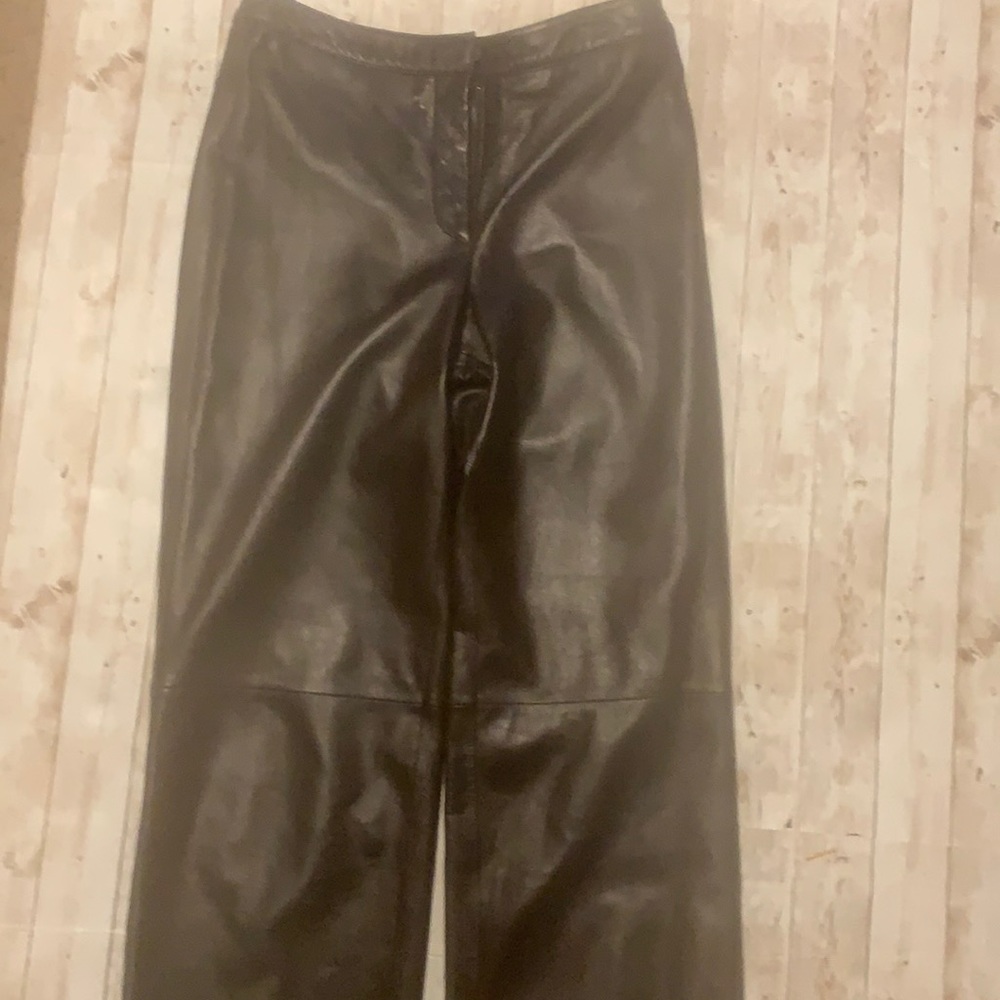 Leather pants